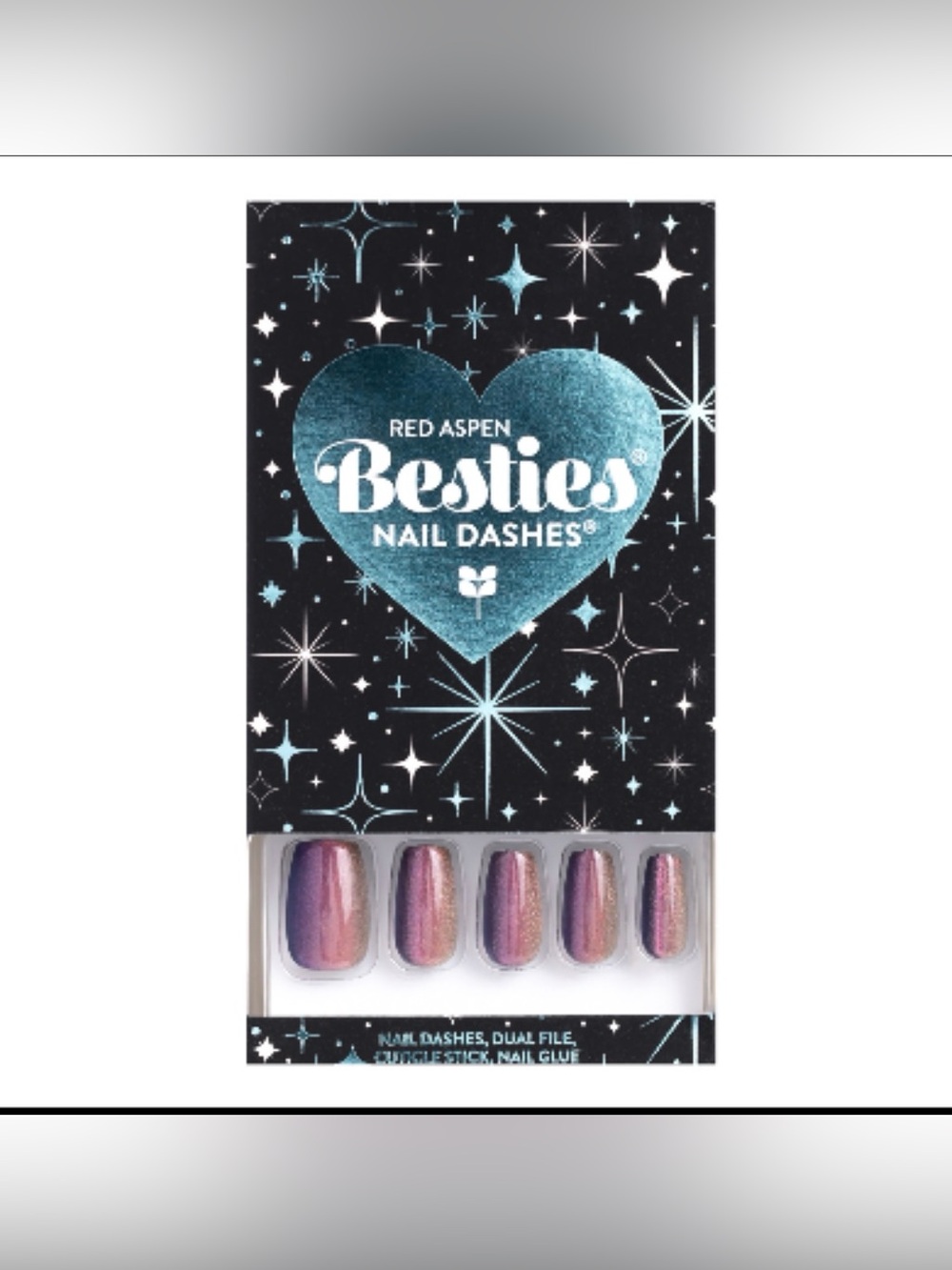 NWT Red Aspen Besties After-Party, Bethy Medium Coffin Dashes